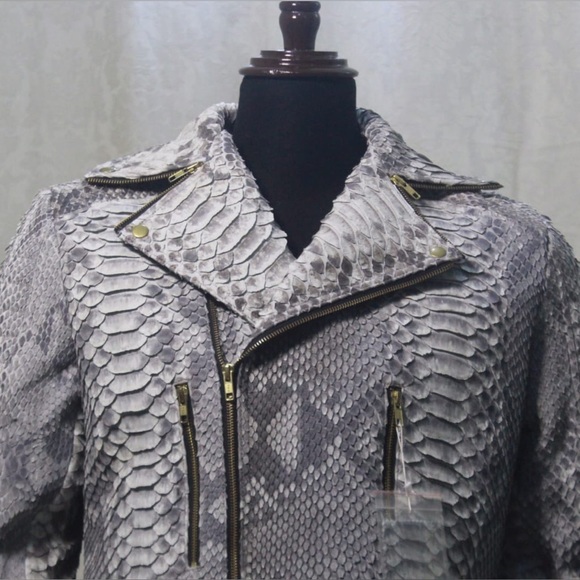 Handmade Genuine King Python Snake Jacket!! - Picture 8 of 16